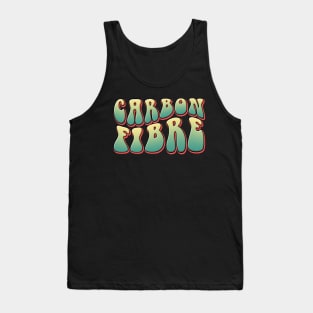 Carbon Fibre Retro Design Tank Top